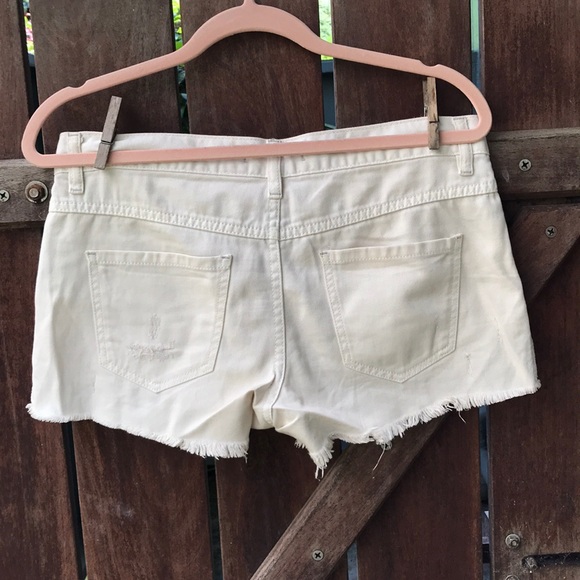 Free people run away slouch cut offs cream - Picture 3 of 3